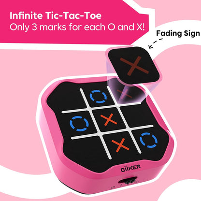 GiiKER Tic Tac Toe Bolt Game (3-in-1 Game)