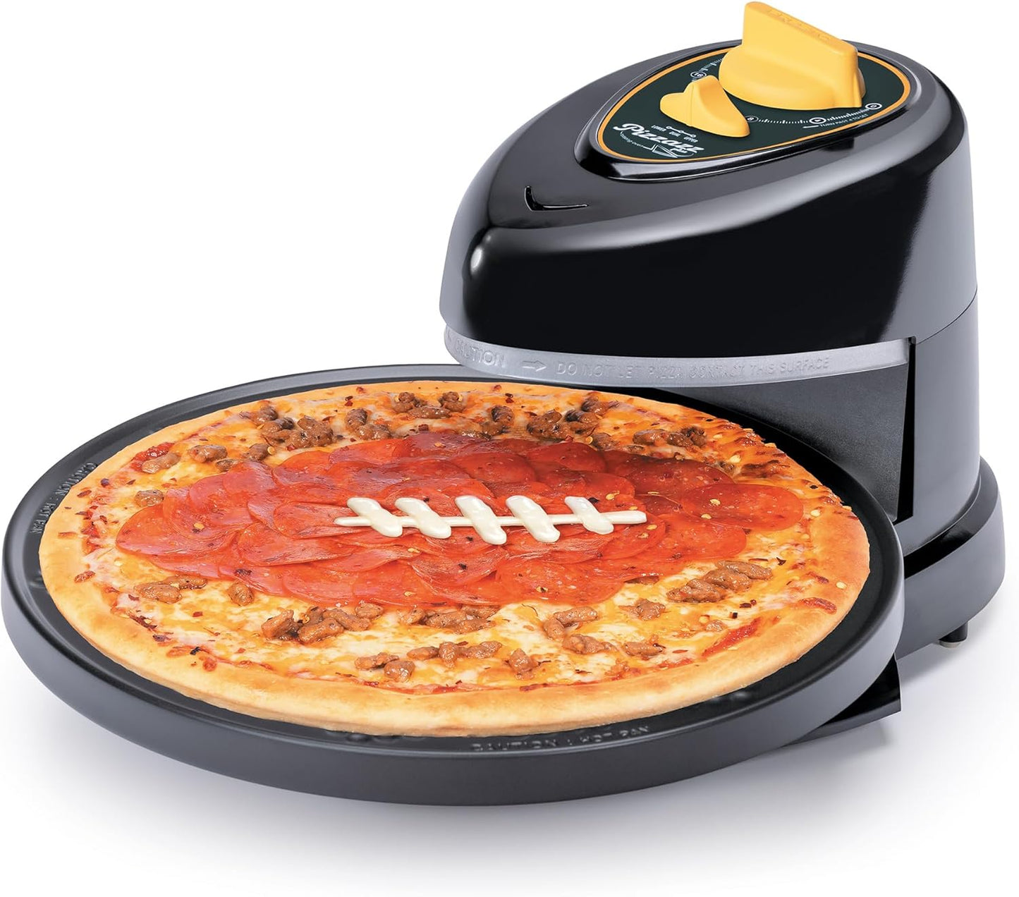 🍕 Presto Pizzazz Plus Roterende Oven – Perfecte Pizza, Snel! + Gratis Pizzareceptenboek 📕