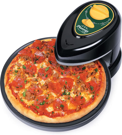 🍕 Presto Pizzazz Plus Roterende Oven – Perfecte Pizza, Snel! + Gratis Pizzareceptenboek 📕