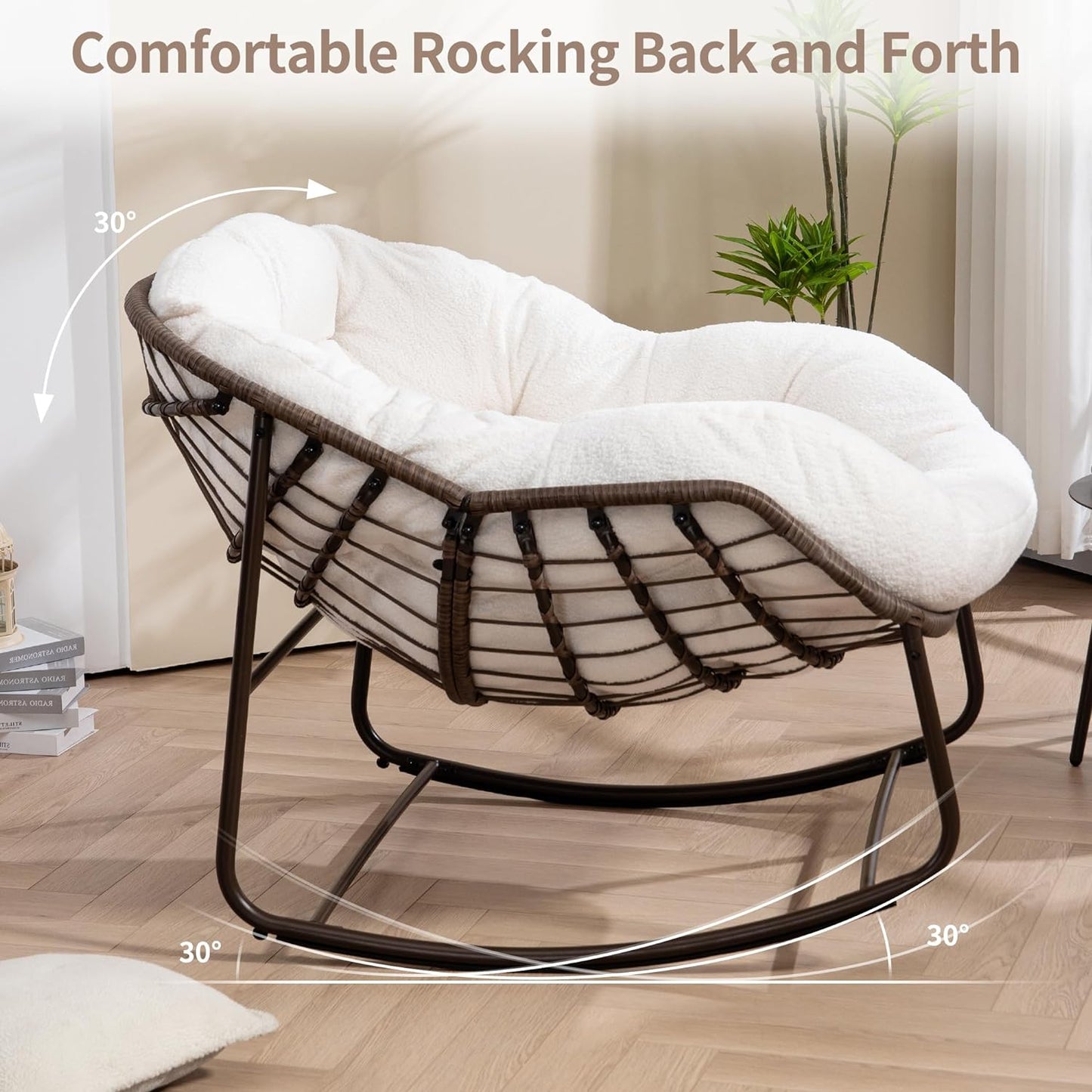 Oversized Comfy Patio Chair