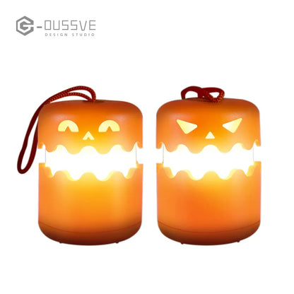 🎃 Pompoen Nachtlampje - Oplaadbare Halloween Lamp 🔋 Perfect Halloween Decoratie Cadeau 🎁